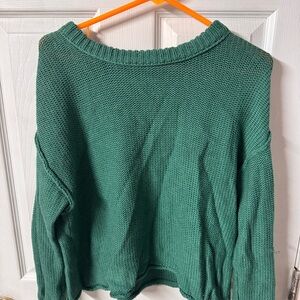 American Eagle Green Women's Sweater
